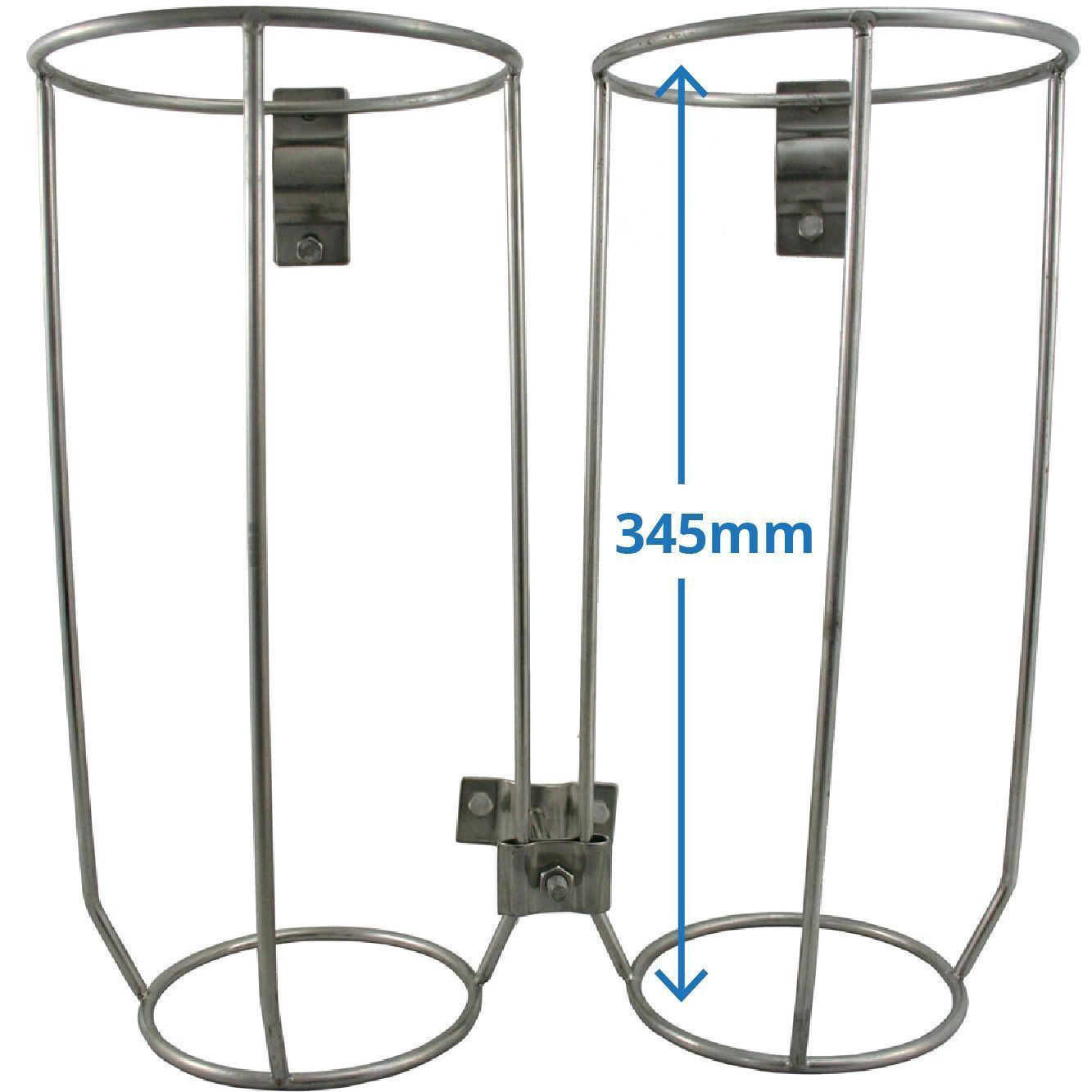 Fender Basket Heavy Duty Stainless Steel Dual Boat Accessories