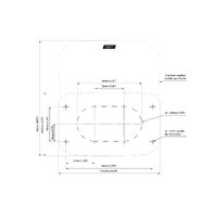 Scanstrut Ventura Series Cold Water Outlet with Wash Down Kit