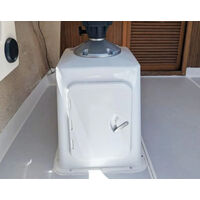 Oceansouth Boat Seat Box with Shelves & Tackle Boxes
