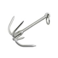 Anchor Grapnel Hook 4 Fluke 1kg