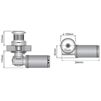 Quick TB2 Tumbler Capstan Cray Pot Hauler Winch