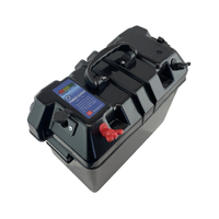 Battery Box with Power Fittings & Battery Tester