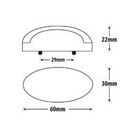 Roadvision LED Trailer Clearance Light Amber