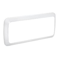LED Rectangular Interior Lamp with Touch On/Dim/Off Switch