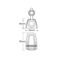 Narva Engel Socket Heavy Duty Surface Mount