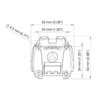 Scanstrut ROKK Mini Device Mount Screw Down Base Only