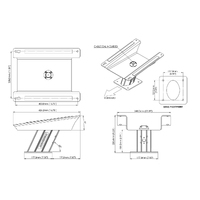 Scanstrut PowerTower for Starlink Flat High Performance 150mm