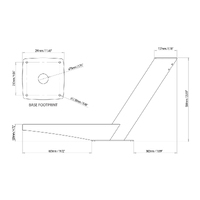 Scanstrut Modular Dual PowerTower for Open Array Radar