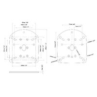 Scanstrut Modular Dual PowerTower Open Array Plate 1