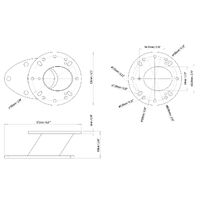 Scanstrut Modular Dual PowerTower Camera Plate 1 for FLIR M