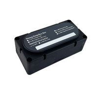 Heavy Duty Insulated Terminal Box 4xM10 Stud with Black Cover