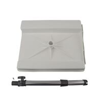 Bait Board Heavy Duty Small 450x370mm Rod Holder Mount