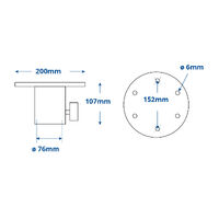 Spare Viper Pro Game Rated Lean Post Removable Swivel Top