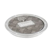 Bomar Waterproof Aluminium Deck Plate 10-Inch