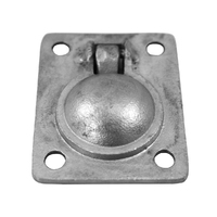 Ring Pull Flush Mount Cast Stainless Steel 48 x 38mm