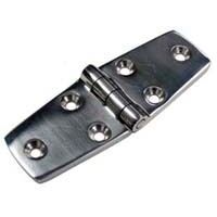 Cabin Hinge Cast Stainless Steel 102x38mm