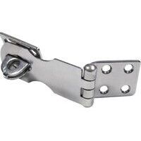Hasp-N-Staple 70mm Fixed Eye S/S