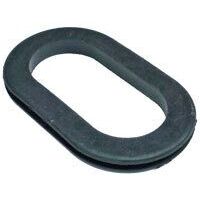 Trim Ring Black Oval Thru Hull 65mm ID