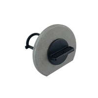 Weld-On Aluminium Drain Bung Complete with Plastic Bung 