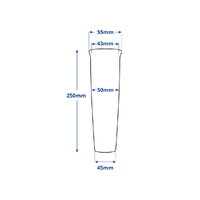 Weld-On Rod Holder Stainless Steel Polished Finish