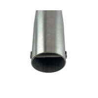 Weld-On Rod Holder Stainless Steel Brushed Finish