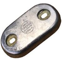Hull Oval Zinc Anode  ZHI-6 with holes 6.5kg
