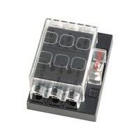 Fuseholder Box 6-Way ATS Fuses with Transparent Cover