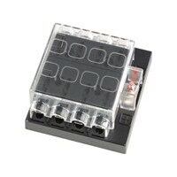 Fuseholder Box 8-Way ATS Fuses with Transparent Cover
