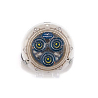 Bluefin LED Piranha P3 Underwater Boat Light Bronze Base Diamond White