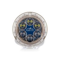 Bluefin LED Piranha P12 Dual Colour Underwater Boat Light Bronze Base