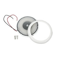 Round LED Cabin Light with Dimmable Touch Switch 130mm