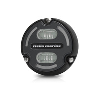 Hella Apelo A2 Aluminium Underwater Light White/Blue LED with Charcoal Lens