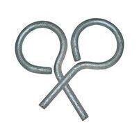 Rowlocks Galvanised Closed Ring 12mm (Pair)