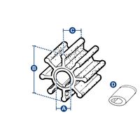 CEF Impeller Evinrude Johnson 85-300HP