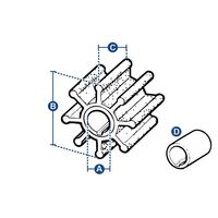 CEF Impeller Yamaha 20HP - 25HP