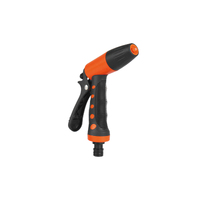 Washdown HoseCoil with Adjustable Trigger Nozzle