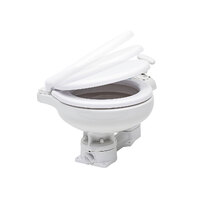 Manual Toilet with Compact Bowl