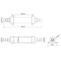 Waste Tank Carbon Filter Breather 19-38mm