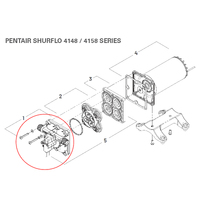 Replacement Shurflo Pump Upper Assembly 94-801-10