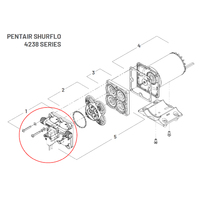 Replacement Shurflo Pump Upper Assembly 94-800-13