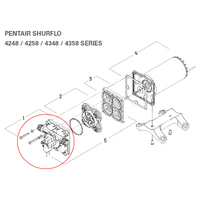 Replacement Shurflo Pump Upper Assembly 94-804-02