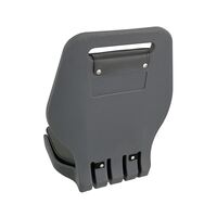 Moulded Boat Seat with Removable Grey Cushions