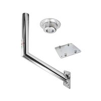Table Pedestal Side Mount Bracket with Swivel Top