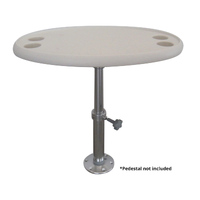Plastic Table Top - Oval 460x760mm