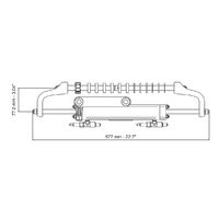 Ultraflex UC81-OBF Hydraulic Cylinder Front Mount 115HP