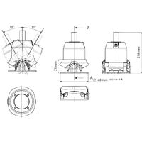 Ultraflex X72 Tilt Mechanism suits Front Mount Helms