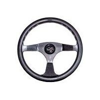 Steering Wheel 3 Spoke 350mm Black