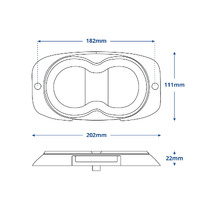 Roadvision LED Combination Trailer Lights BR800LR Series