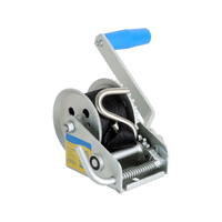Atlantic Cadet Trailer Winch 300kg 3:1 with Webbing Strap