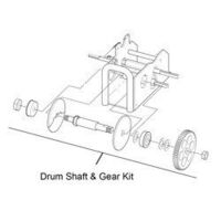 Drum Shaft & Gear Kit 712-912-RC23-RC30
